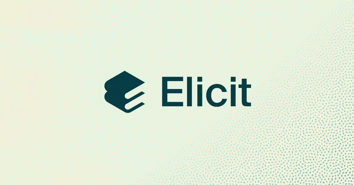 Elicit 官方分享图